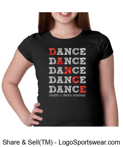 SCDA Youth DANCE Shirt Design Zoom